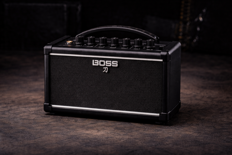 Boss Katana Mini Review – Tiny Practice Amp with Big Boss Tones